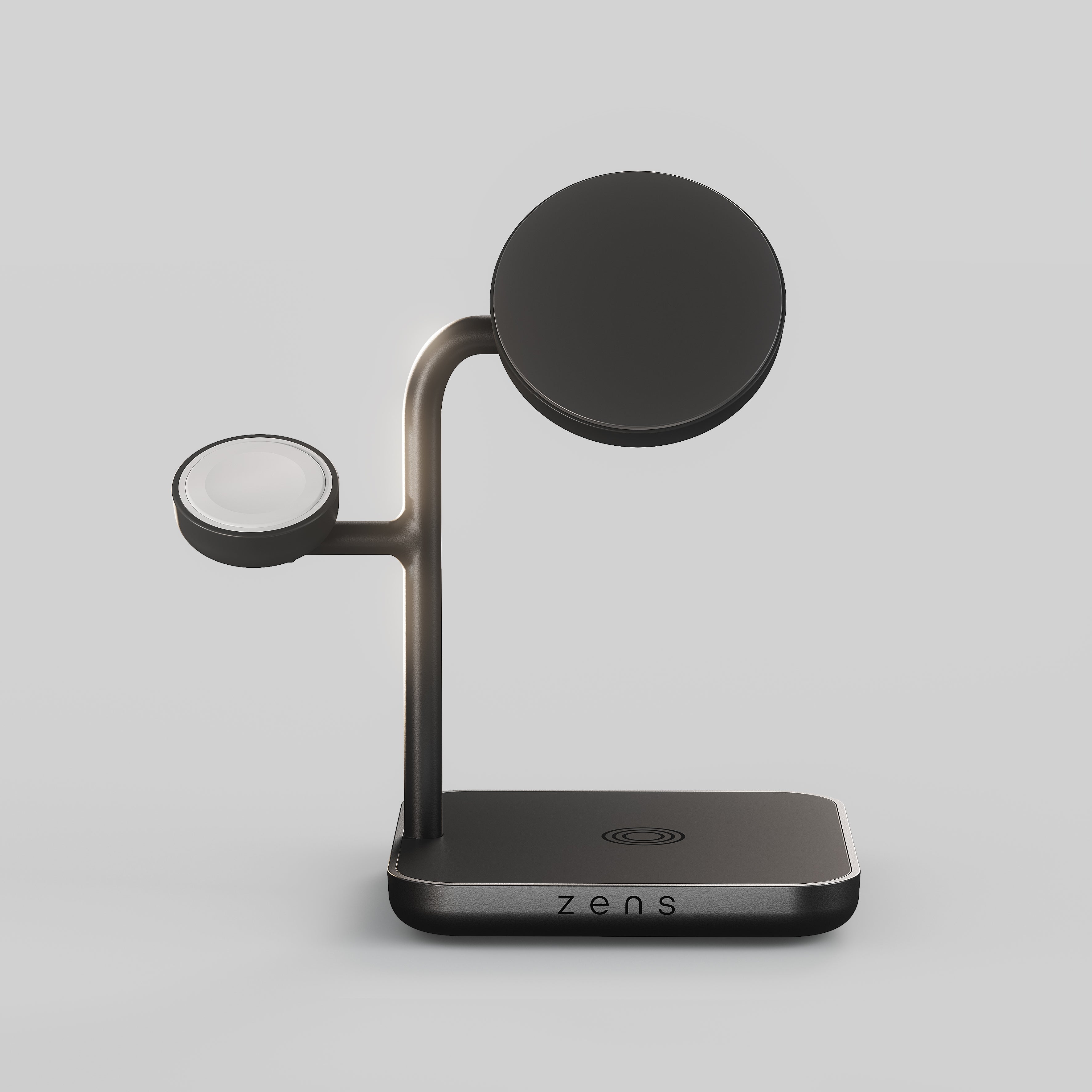 3 in 1 wireless magnetic charger for AirPods, Apple Watch and smartphone by Zens