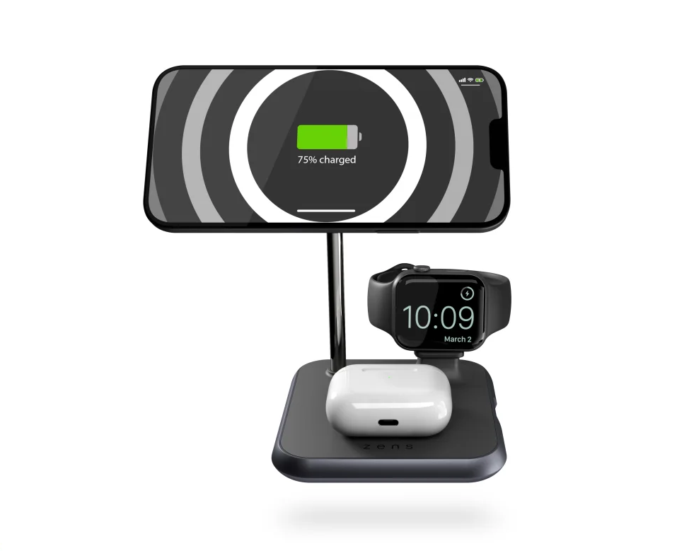4-in-1 Magnetic + Watch Wireless Charger
