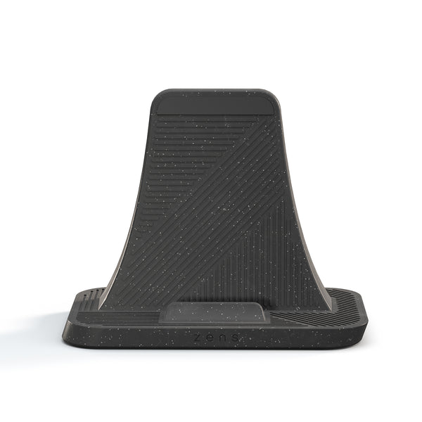 Zens 60W iPad and MacBook Air Charging Stand with magnetic wireless charging.