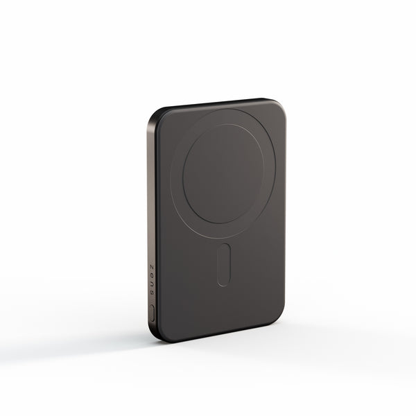 Zens Semi Solid State Powerbank with wireless and magnetic charging.
