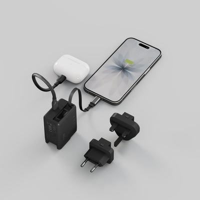 Retractable USB-C Power Adapter | 45-65W