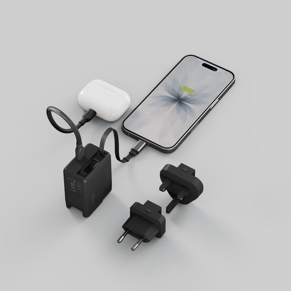 Retractable USB-C Power Adapter | 45-65W