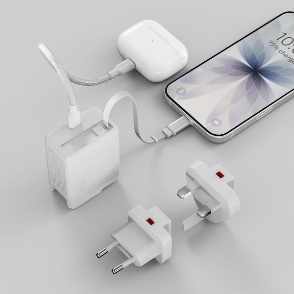 Retractable USB-C Power Adapter | 45-65W
