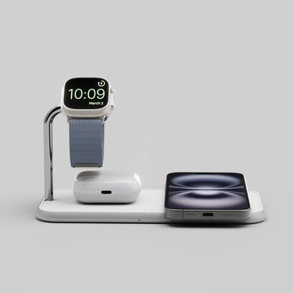 Dual+Watch Aluminium Wireless Charger