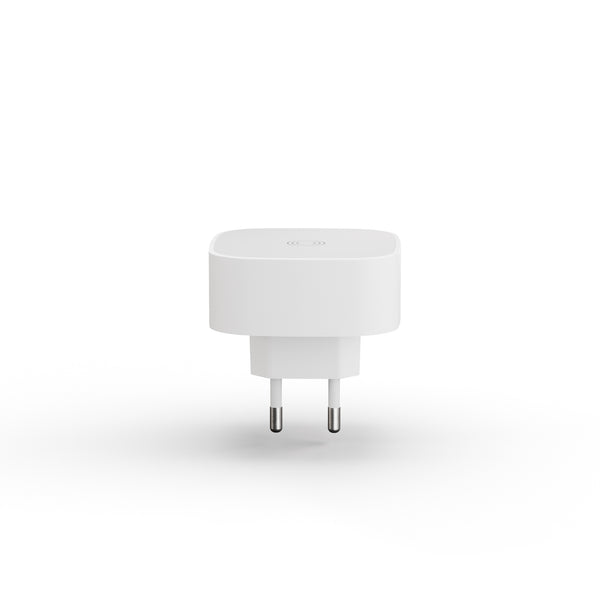 Plug in wireless charger with magnetic charging.