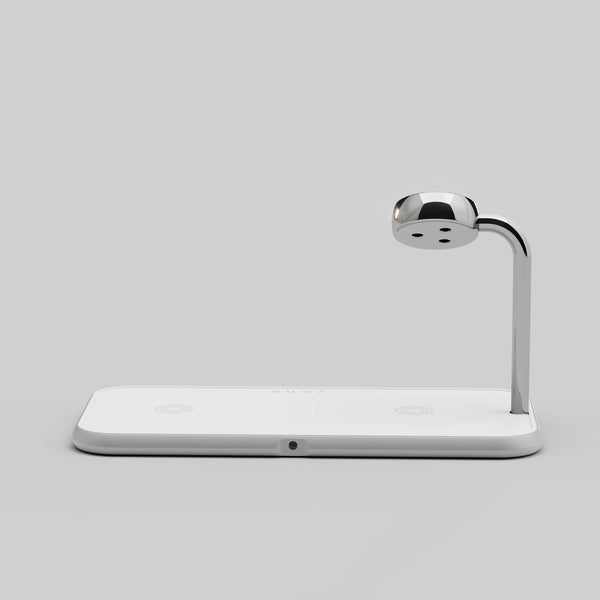 Dual+Watch Aluminium Wireless Charger