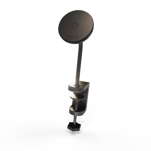 Zens Office Wireless Charger Mount Pro 2 with magnetic and wireless charging.