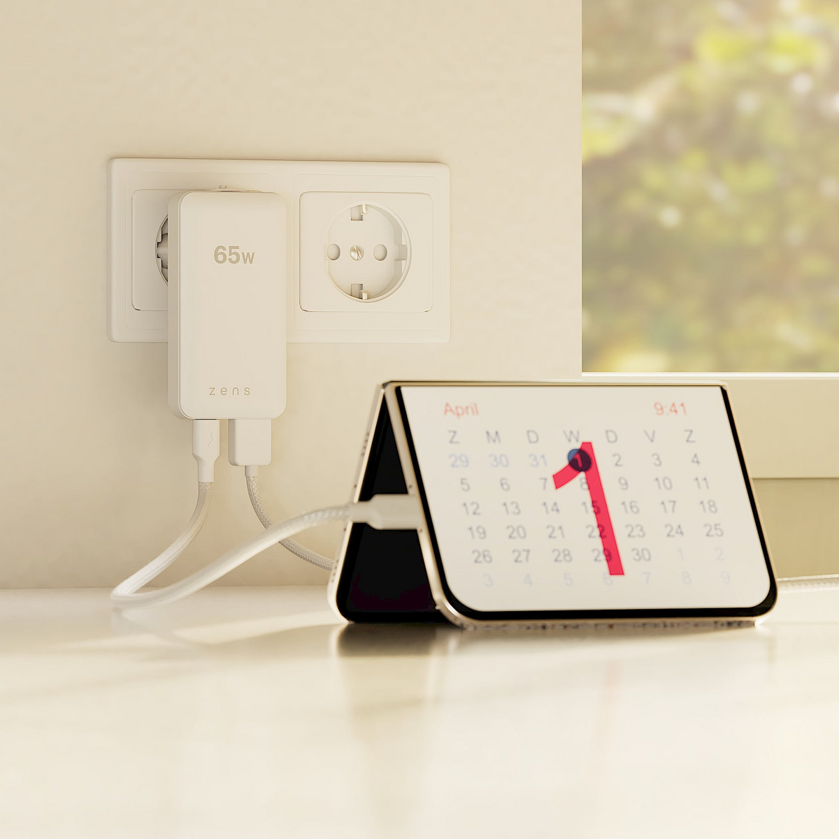 Flat USB-C Power Adapter | 65W