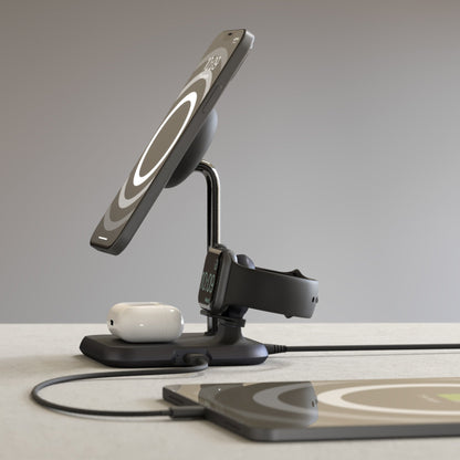 4-in-1 Magnetic + Watch Wireless Charger