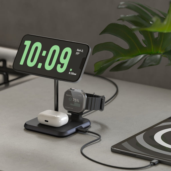 4-in-1 Magnetic + Watch Wireless Charger