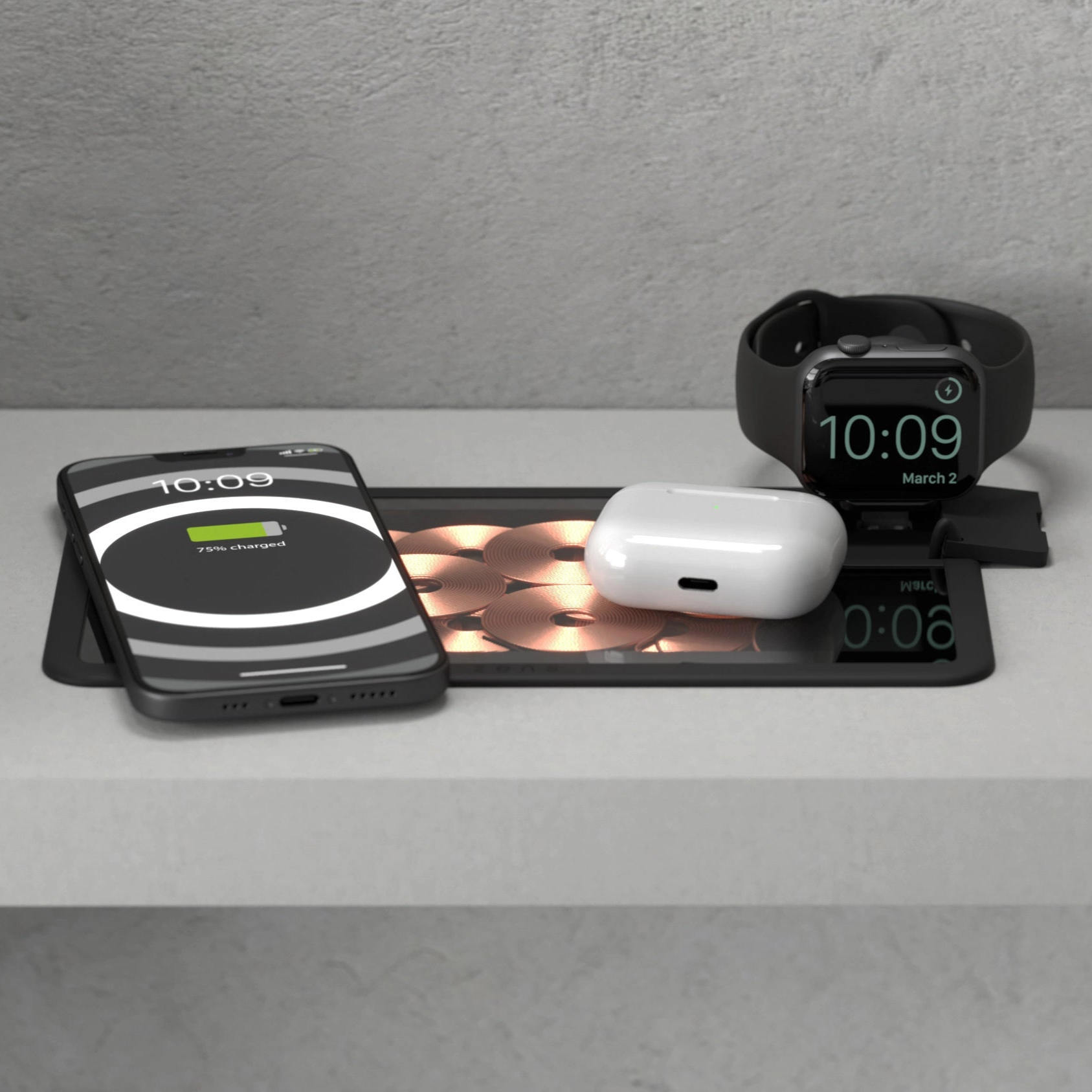 Liberty Built-in Wireless Charger