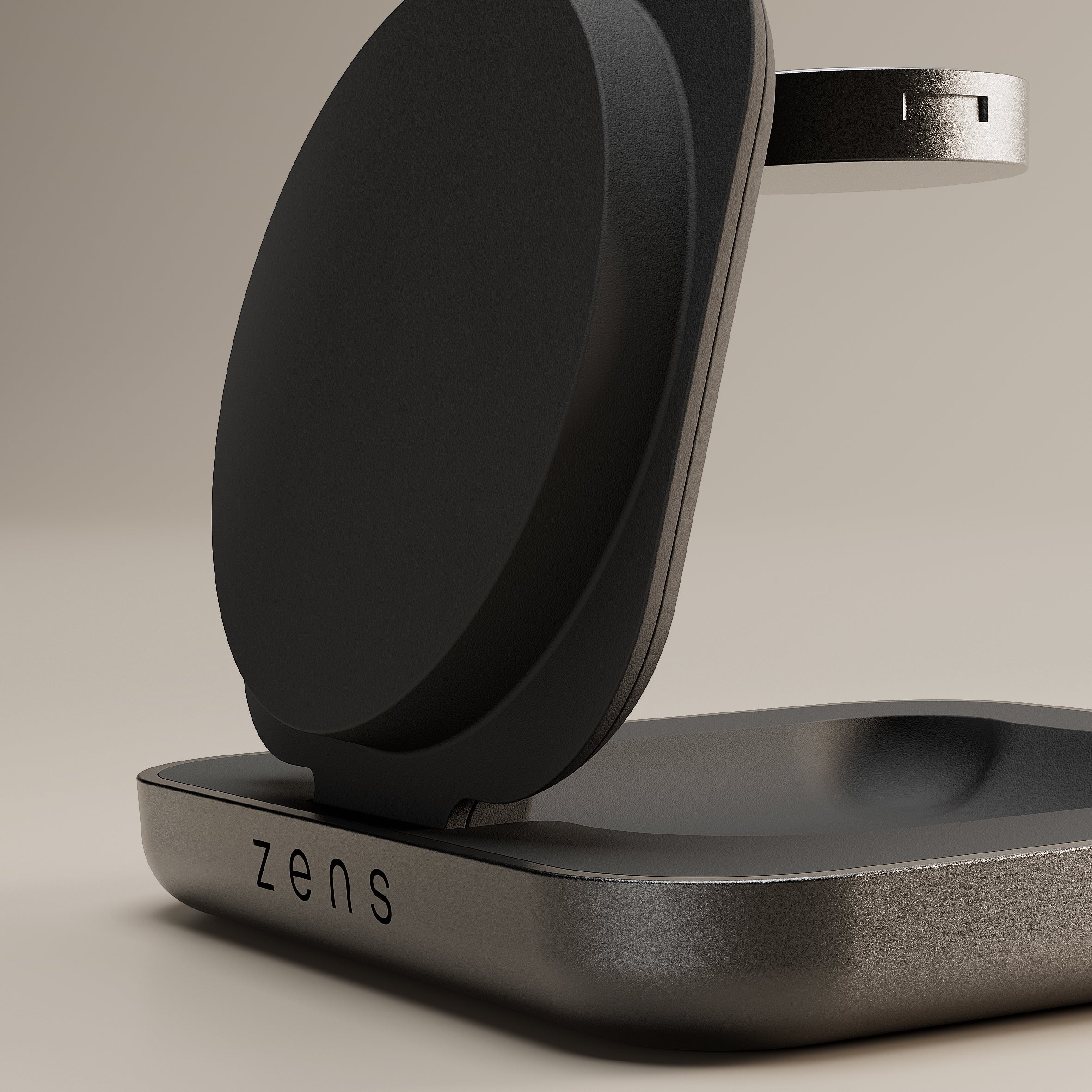 Zens Wireless Nightstand Charger Pro 2 with MagSafe on a white background