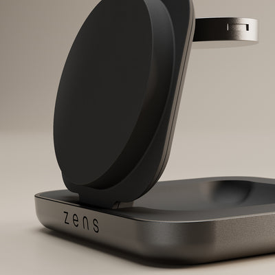 Zens Wireless Nightstand Charger Pro 2 with MagSafe on a white background