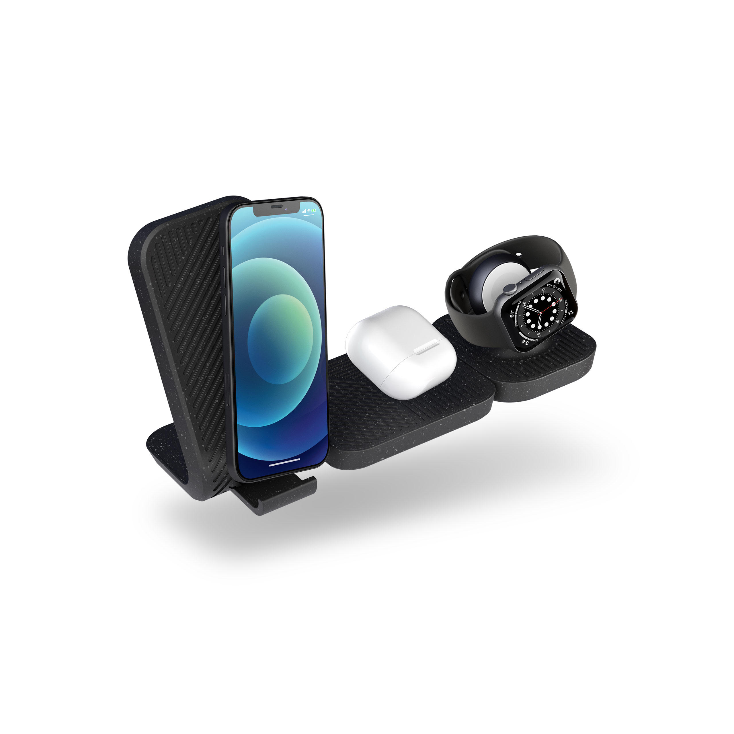 ZEMSC2P - Zens Modular Stand Wireless Charger With Extensions And Devices