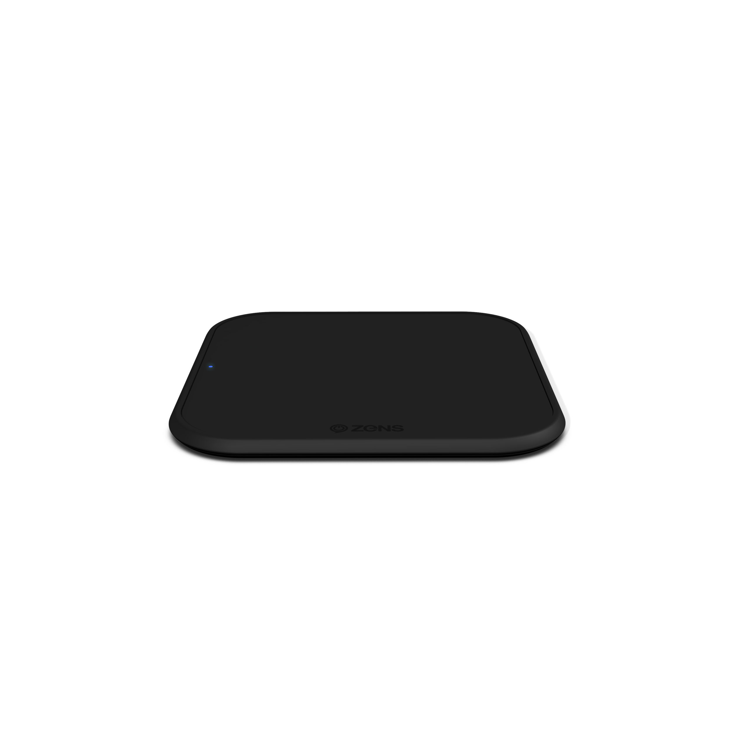 ZESC12B-ZENS-Single-Wireless-Charger-Slim-line-Front-top-view-1-scaled