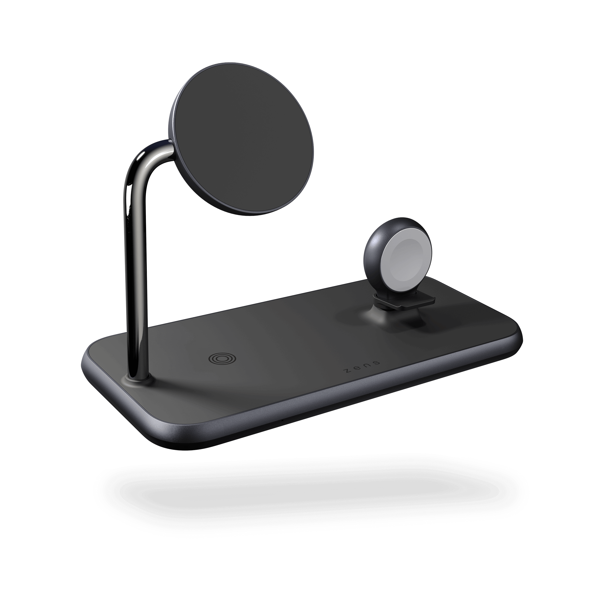 ZEDC18B - Magnetic + Watch Wireless Charger front side view