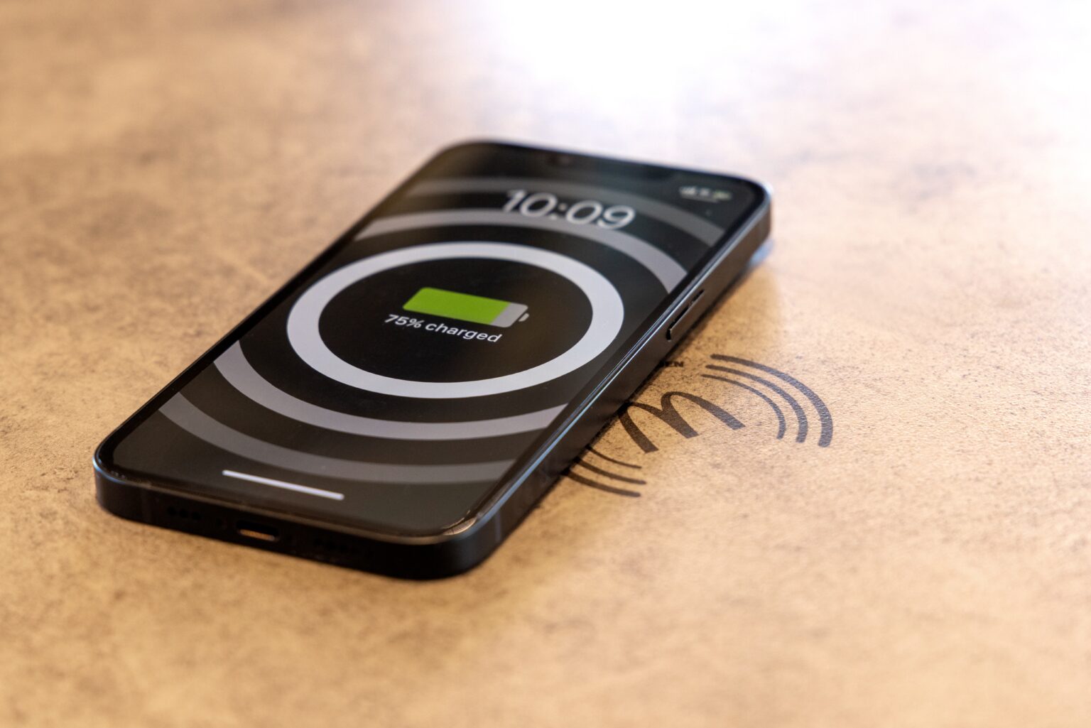 Zens blindly integrated wireless charging at McDonald's