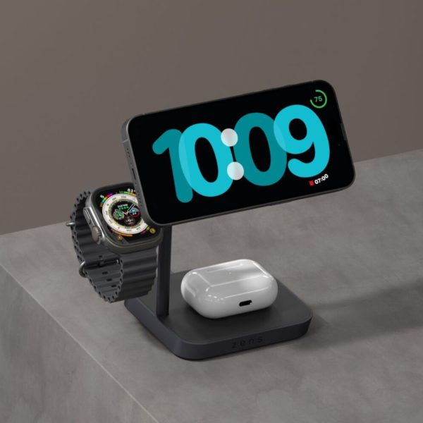 Zens 4-in-1 MagSafe + Watch Wireless Charging Station