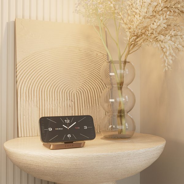 Magnetic Nightstand Charger Copper