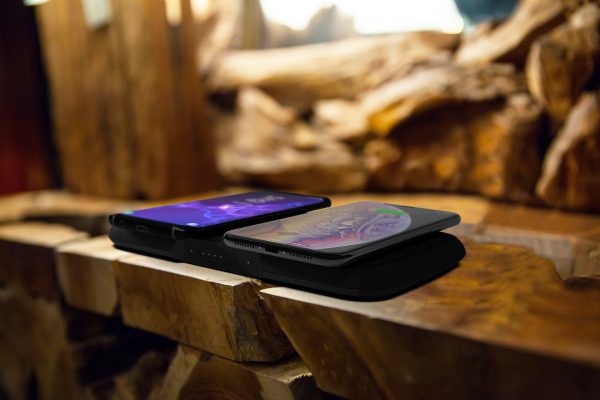 Dual black wireless charger