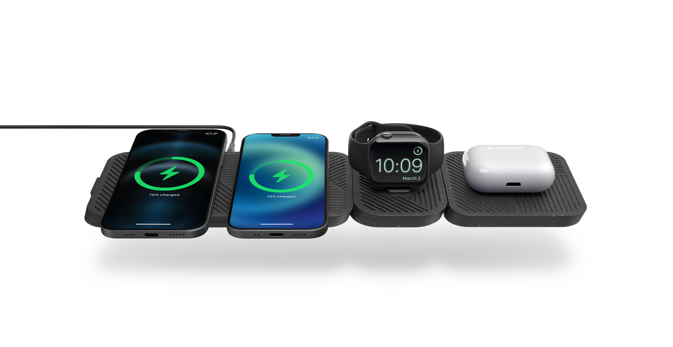 Modular Product Features phones, apples watch and airpods