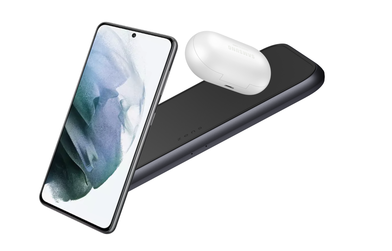 Samsung S21 and Galaxy buds dual wireless charger