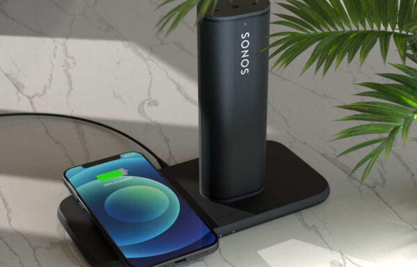iPhone and Sonos roam wirelessly charged