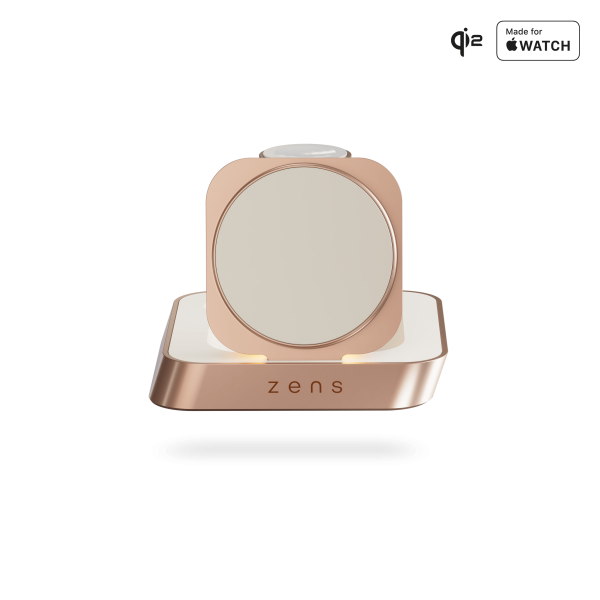 Zens Nightstand Charger Pro 2 Copper White